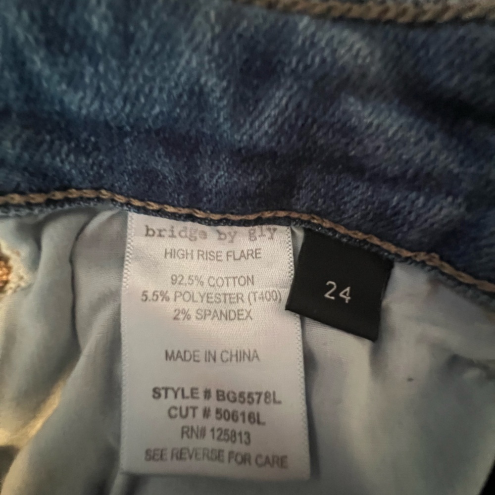 Classic Denim Flare Jeans - Picture 5 of 12